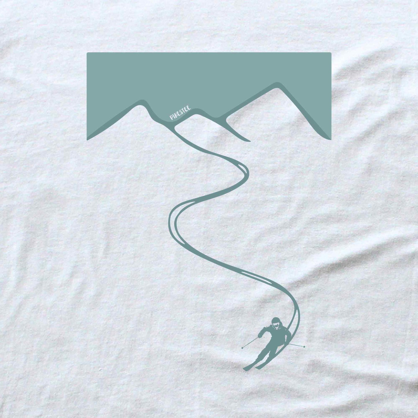 Ski Path Mountain T-shirt