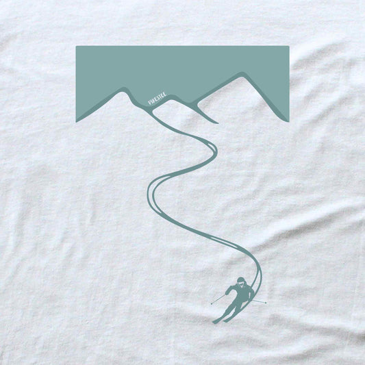 Ski Path Mountain T-shirt