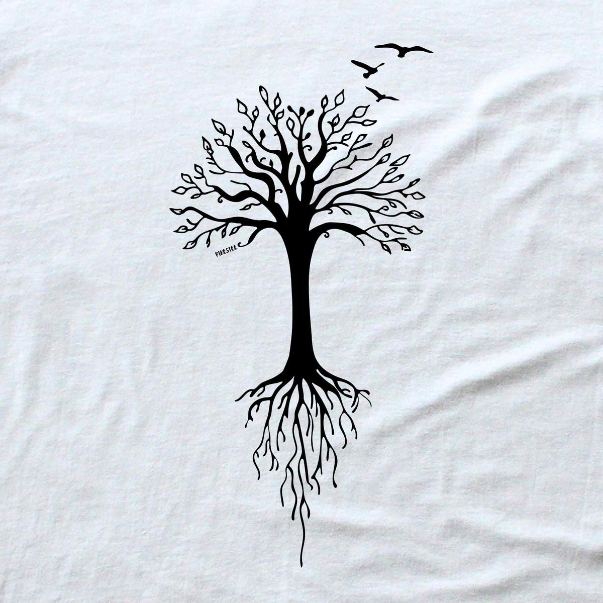 Tree Roots and Birds T-shirt