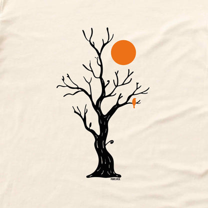 Old Tree And Sun T-shirt