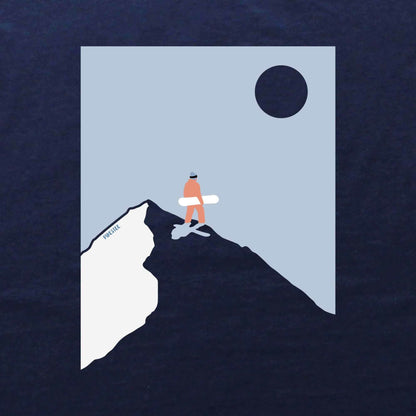 Snowboard On Top T-shirt