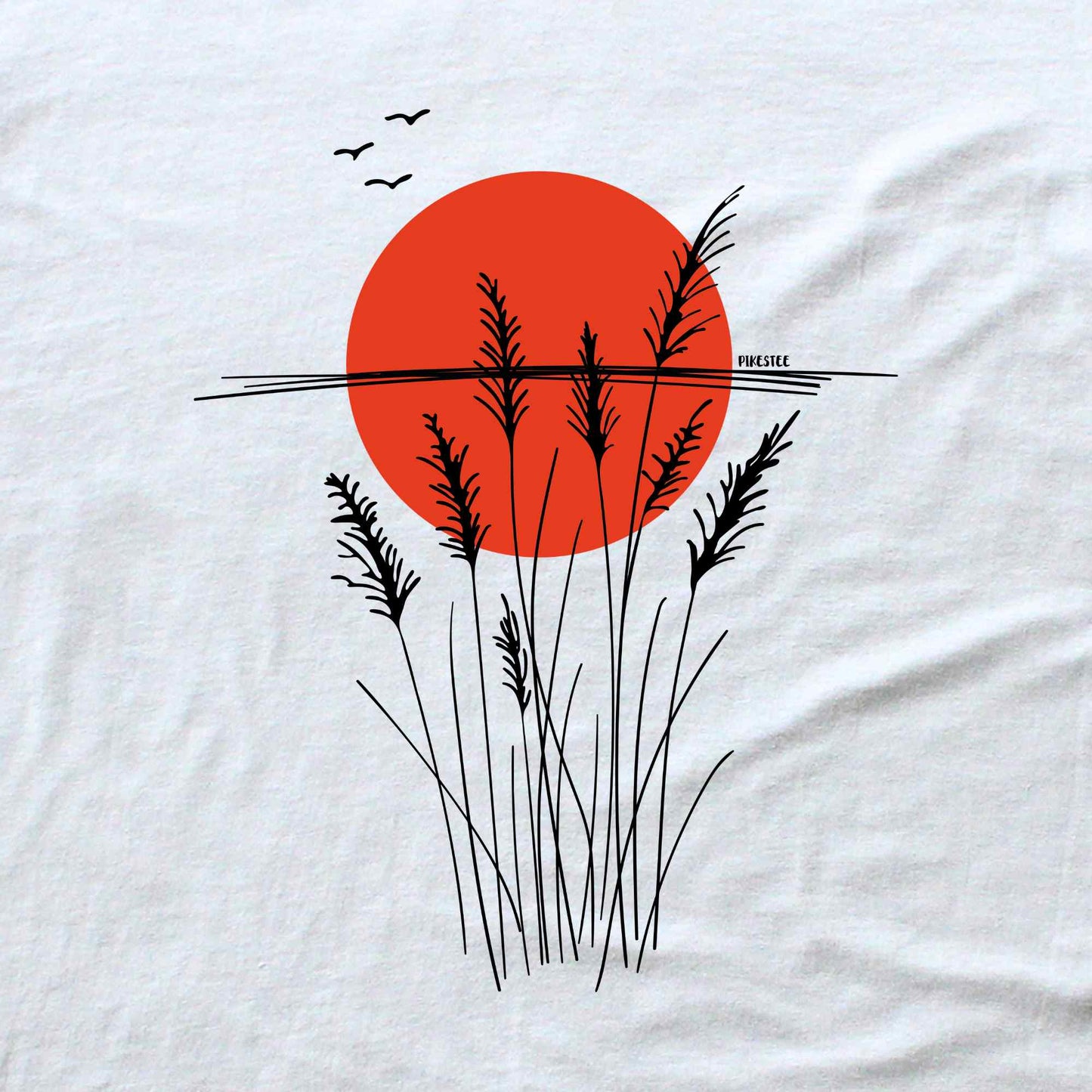 Tall Grass Landscape T-shirt