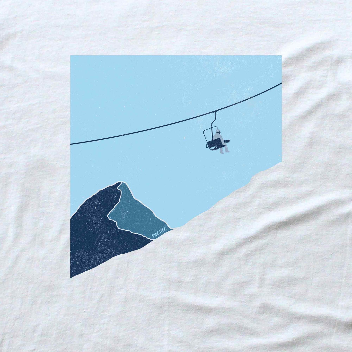 Going Up Ski T-shirt
