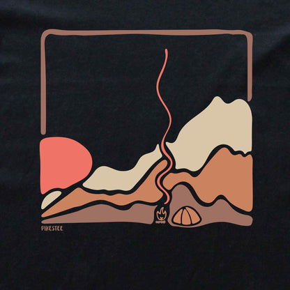 Abstract Camp Landscape T-shirt