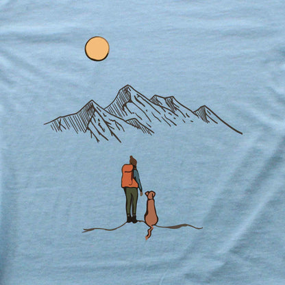 Hike With The Dog Kids T-Shirt