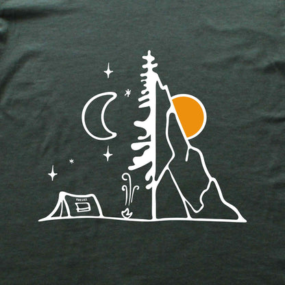 Camp In The Mountain T-shirt