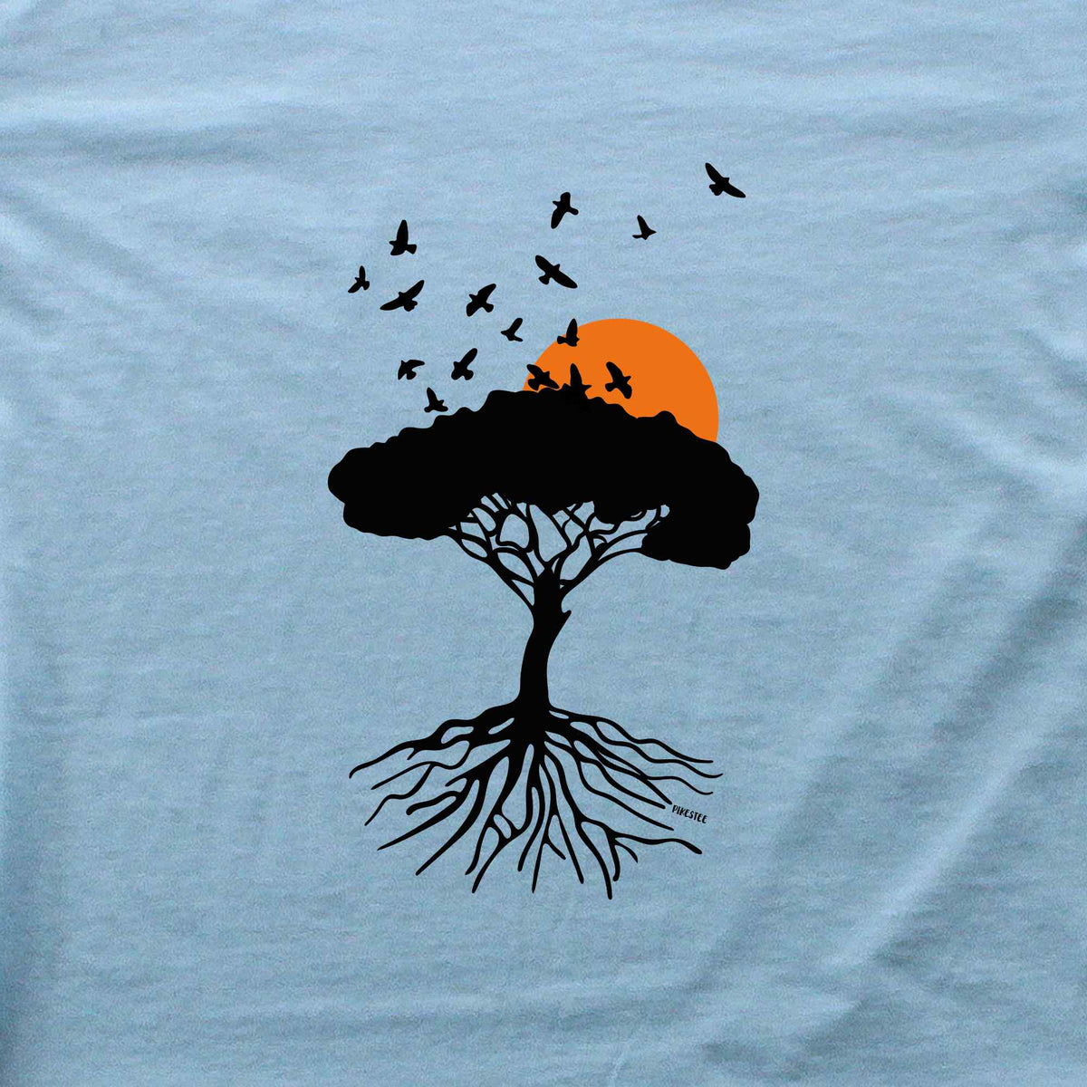 Flying Birds Tree T-shirt
