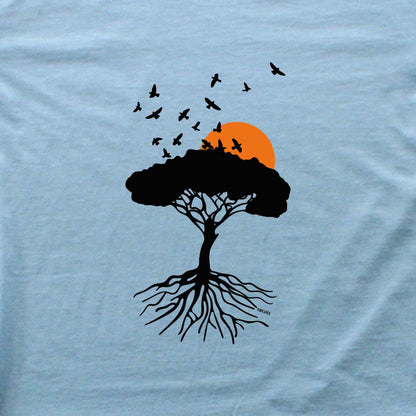 Flying Birds Tree T-shirt
