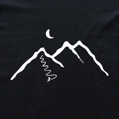 Snowboard Mountain Hoodie