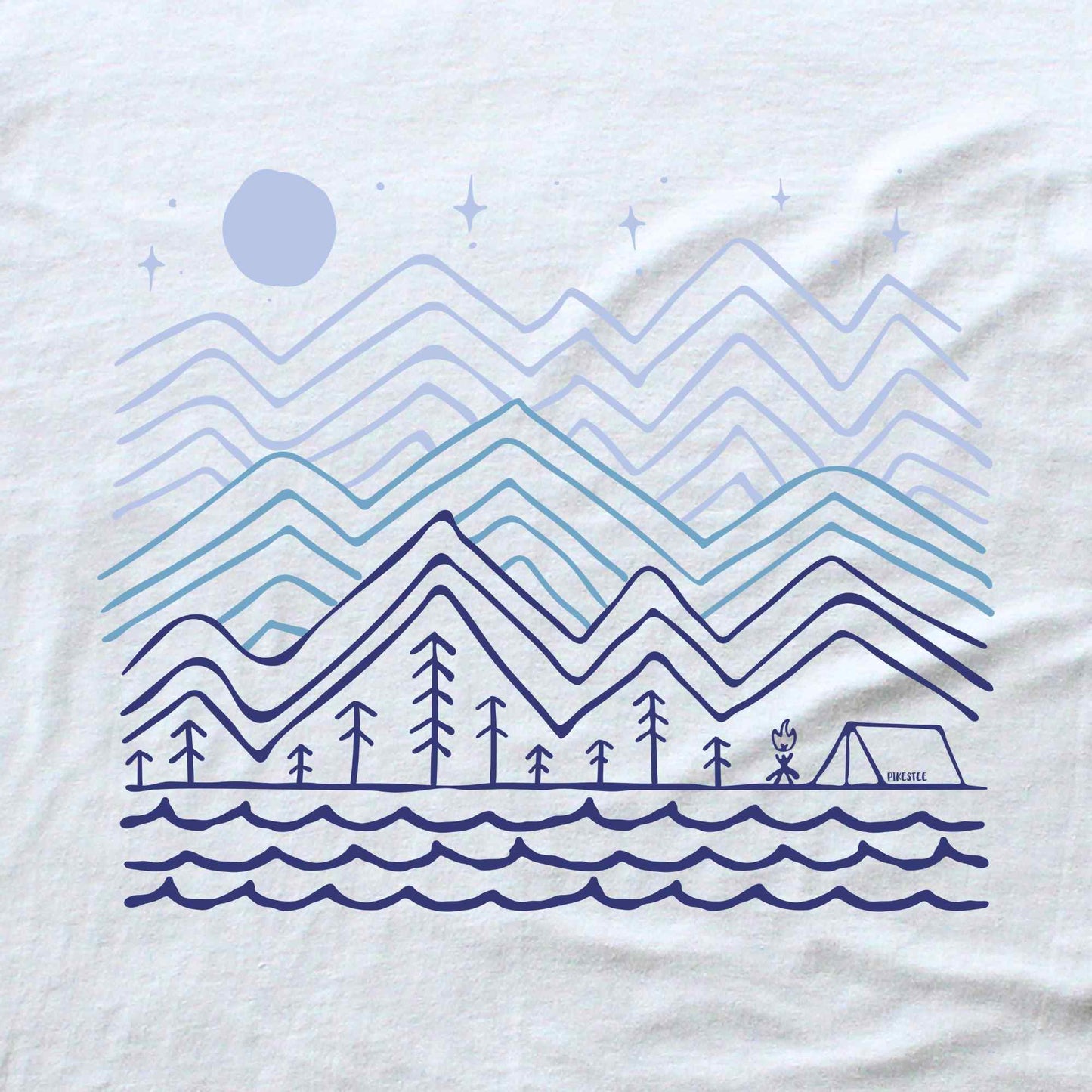 Mountain Camp Line T-shirt