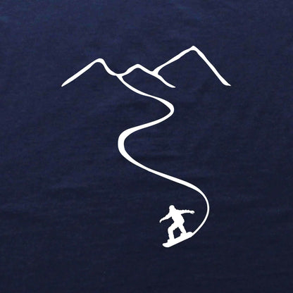 Snowboard Path Hoodie