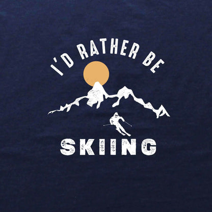 I'd Rather be Skiing T-shirt