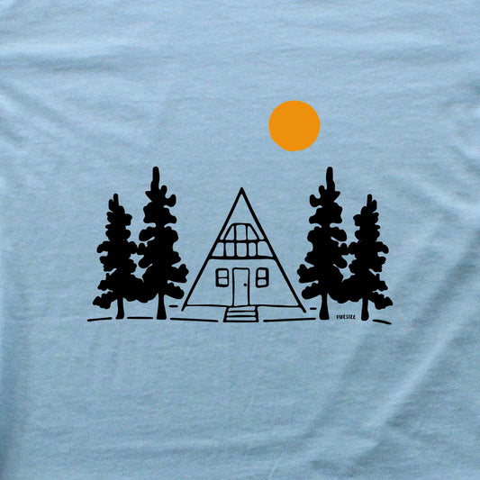 Minimalist A-frame Cabin T-shirt