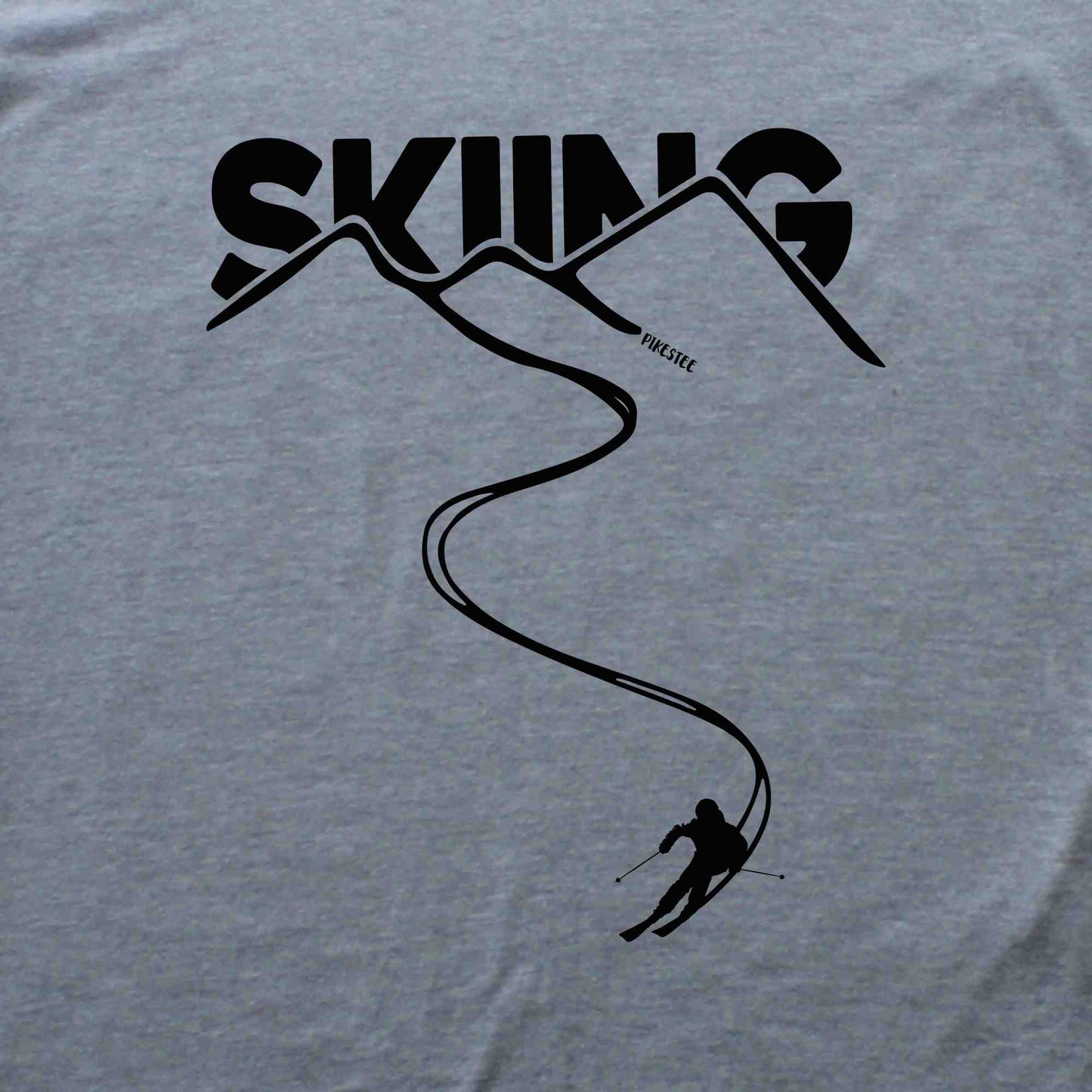 Skiing Path T-shirt