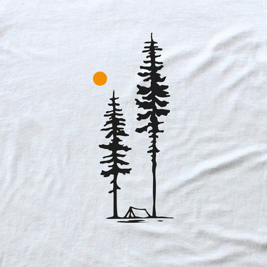 "Best Camp Spot" graphic T-shirt