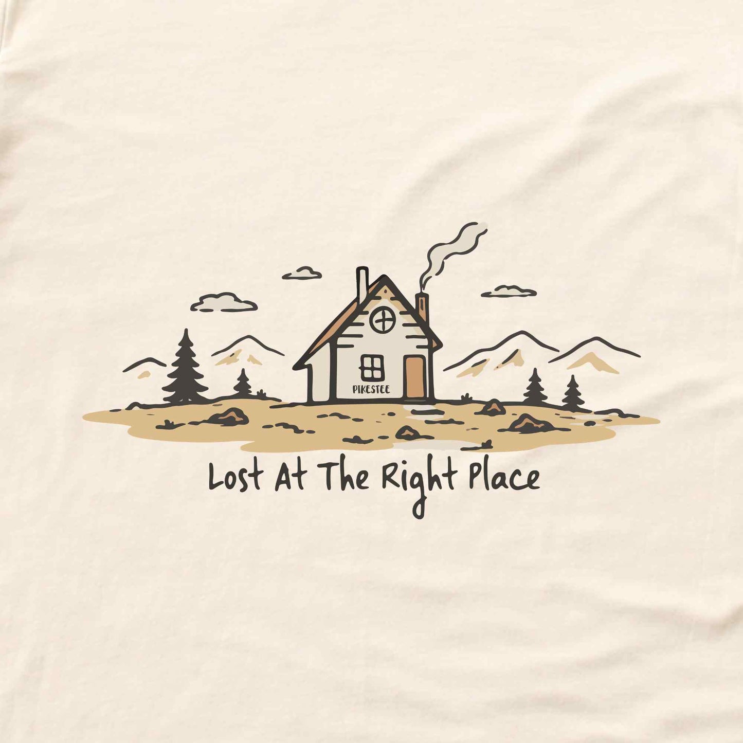 Lost At The Right Place T-shirt
