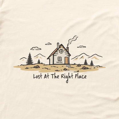 Lost At The Right Place T-shirt
