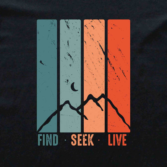 Find Seek Live T-shirt