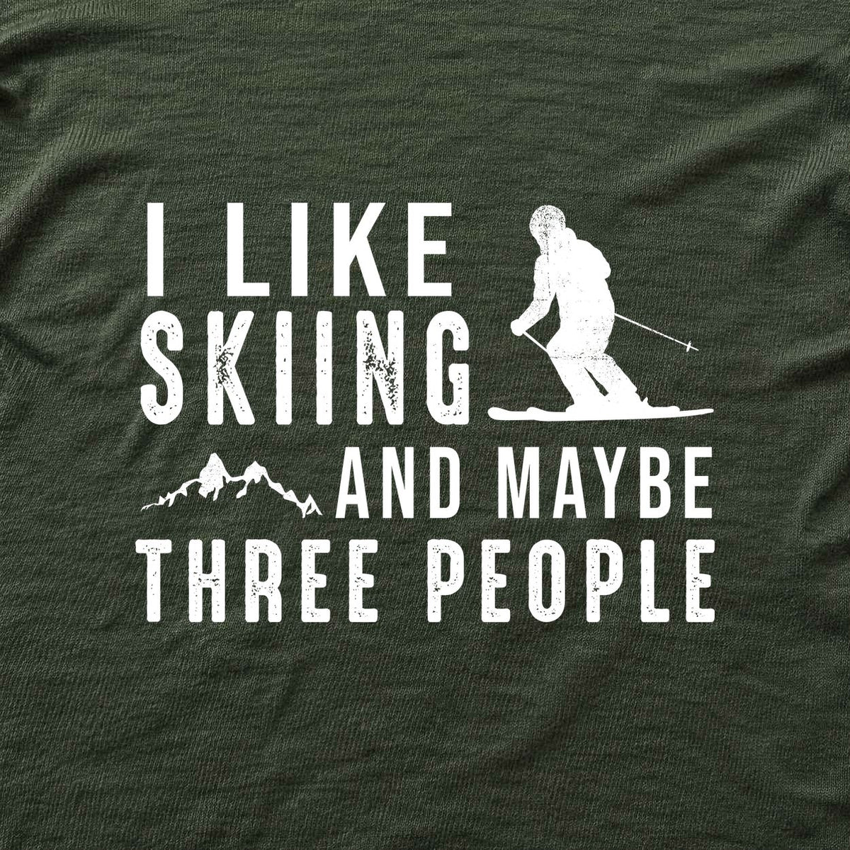 I Like Skiing T-shirt
