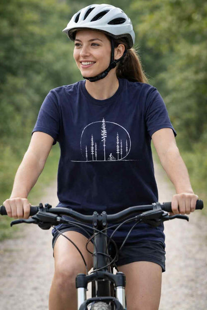 Round Cycle Landscape T-shirt