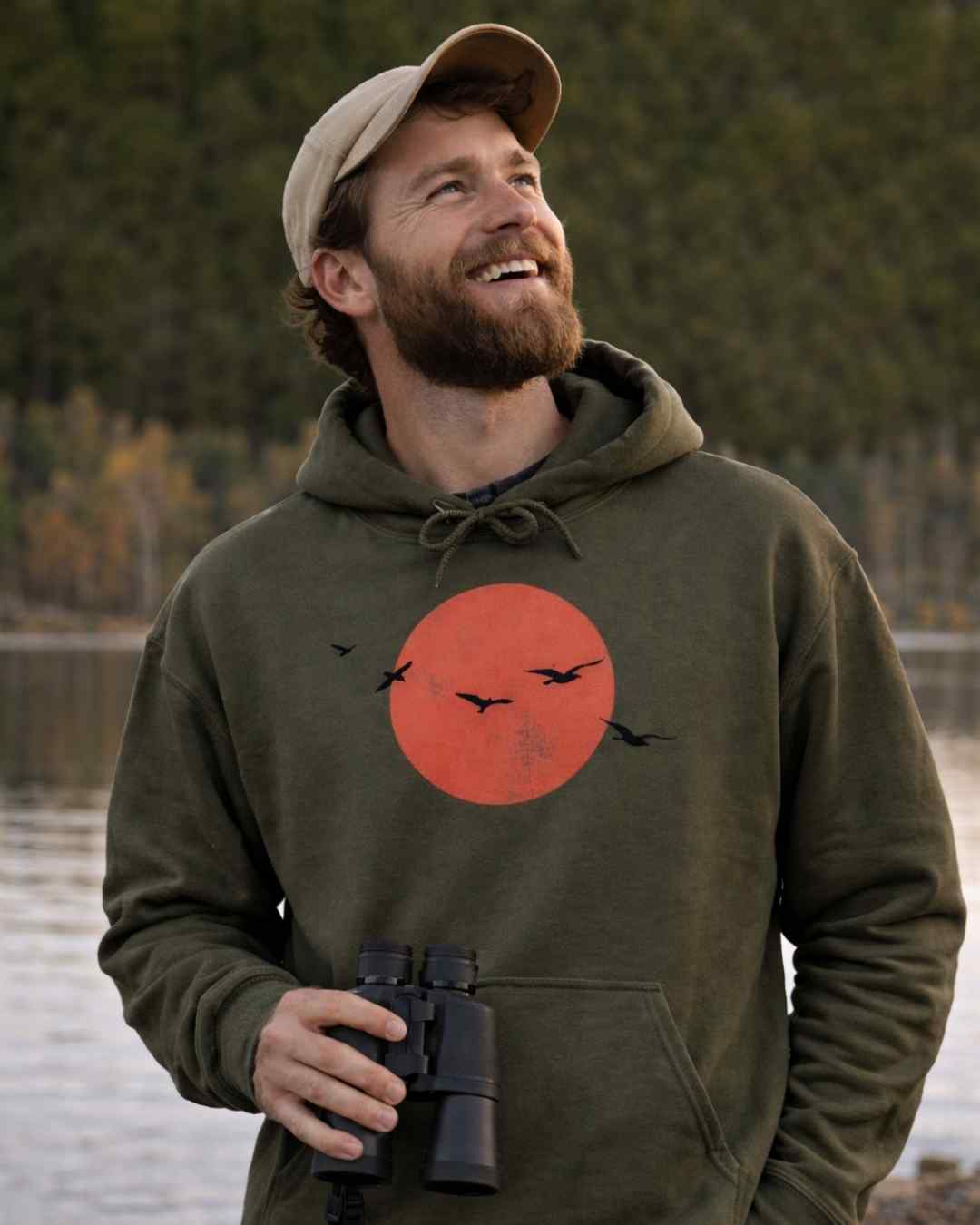 Sunset Birds Hoodie