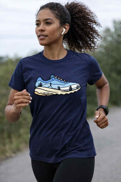 Trail Run Shoe T-shirt