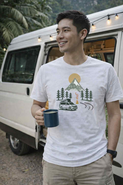 Van River Landscape T-shirt