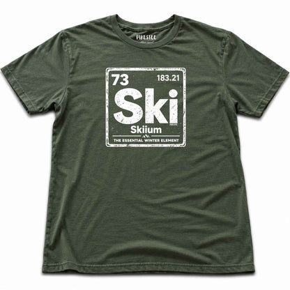 Skiium T-shirt - Military Green