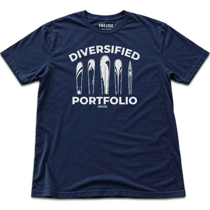 Diversified Porfolio Ski T-shirt - Navy