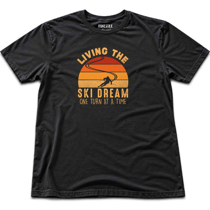 The Ski Dream T-shirt - Black