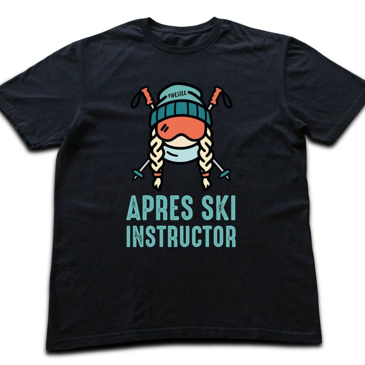 Apres Ski Instructor Woman T-shirt - Black