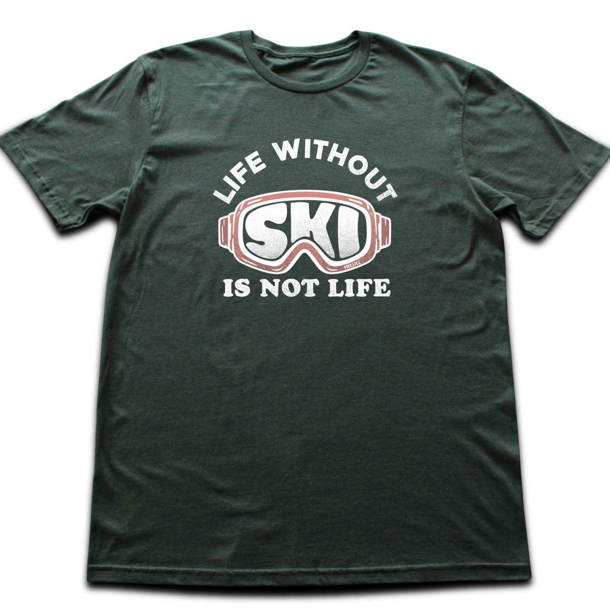 Life Whitout Ski T-shirt - Military Green