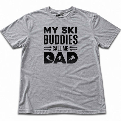 My Ski Buddies T-shirt - Sport Grey