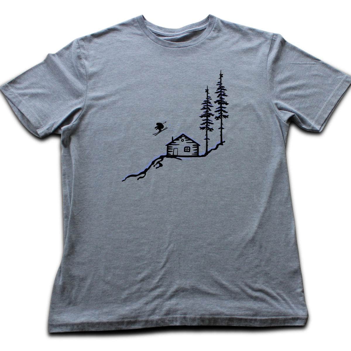 Cabin Ski Jump T-shirt - Sport Grey
