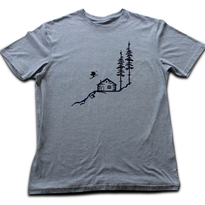 Cabin Ski Jump T-shirt - Sport Grey