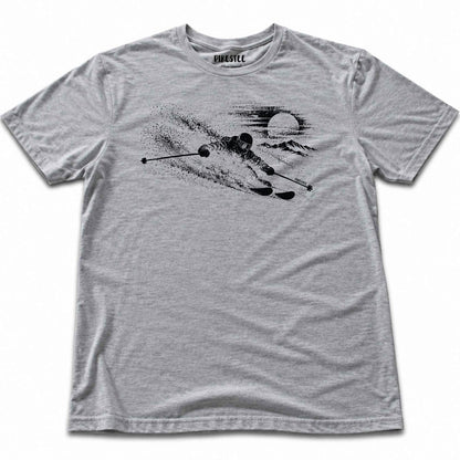 Sun Ski Flow T-shirt - Sport Grey