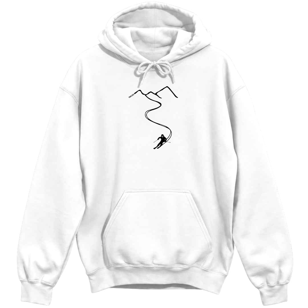  Ski Path Hoodie - White