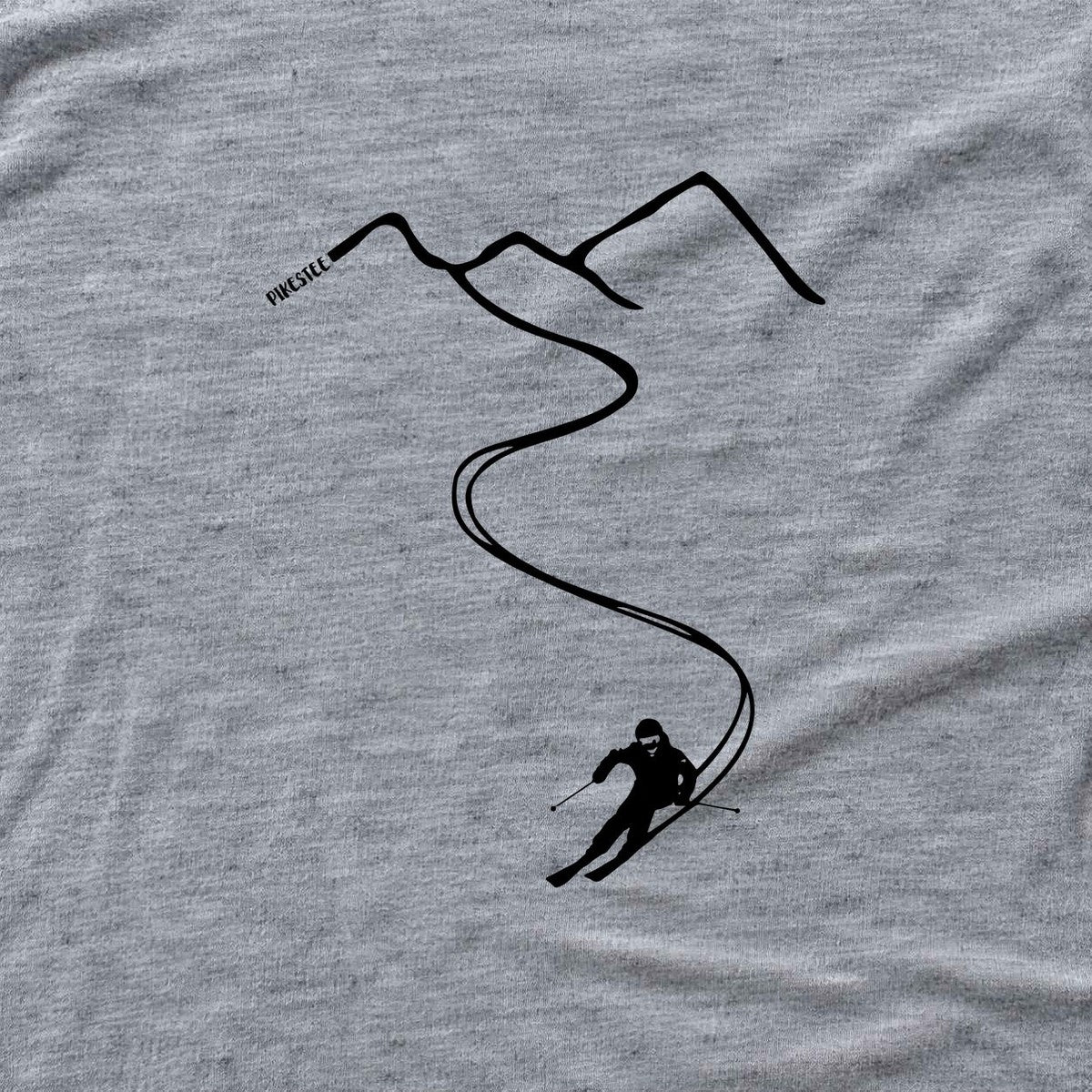 Ski Path T-shirt - Sport Grey - hero