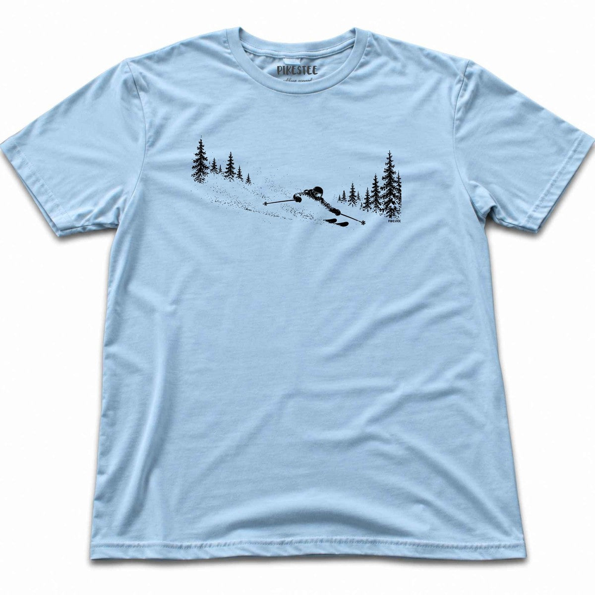 Skiflow Forest T-shirt - Light Blue