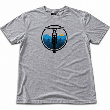 mtbwheel mountain T-shirt - Sport Grey