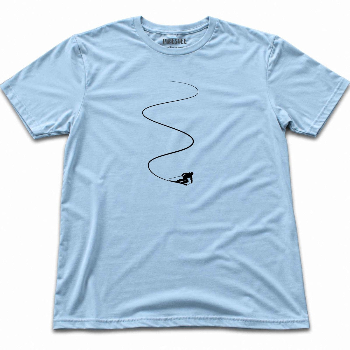 Ski Slalom T-shirt - Light Blue