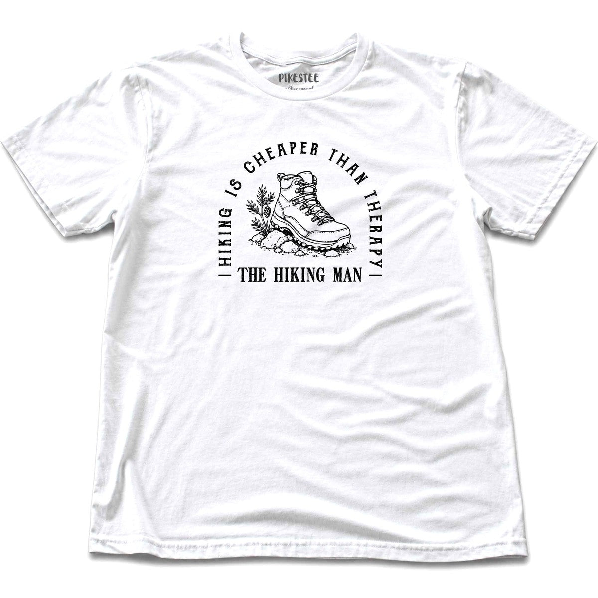 The Hiking Man T-shirt - White