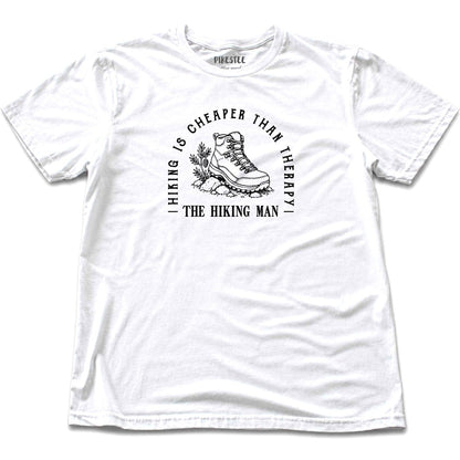 The Hiking Man T-shirt - White
