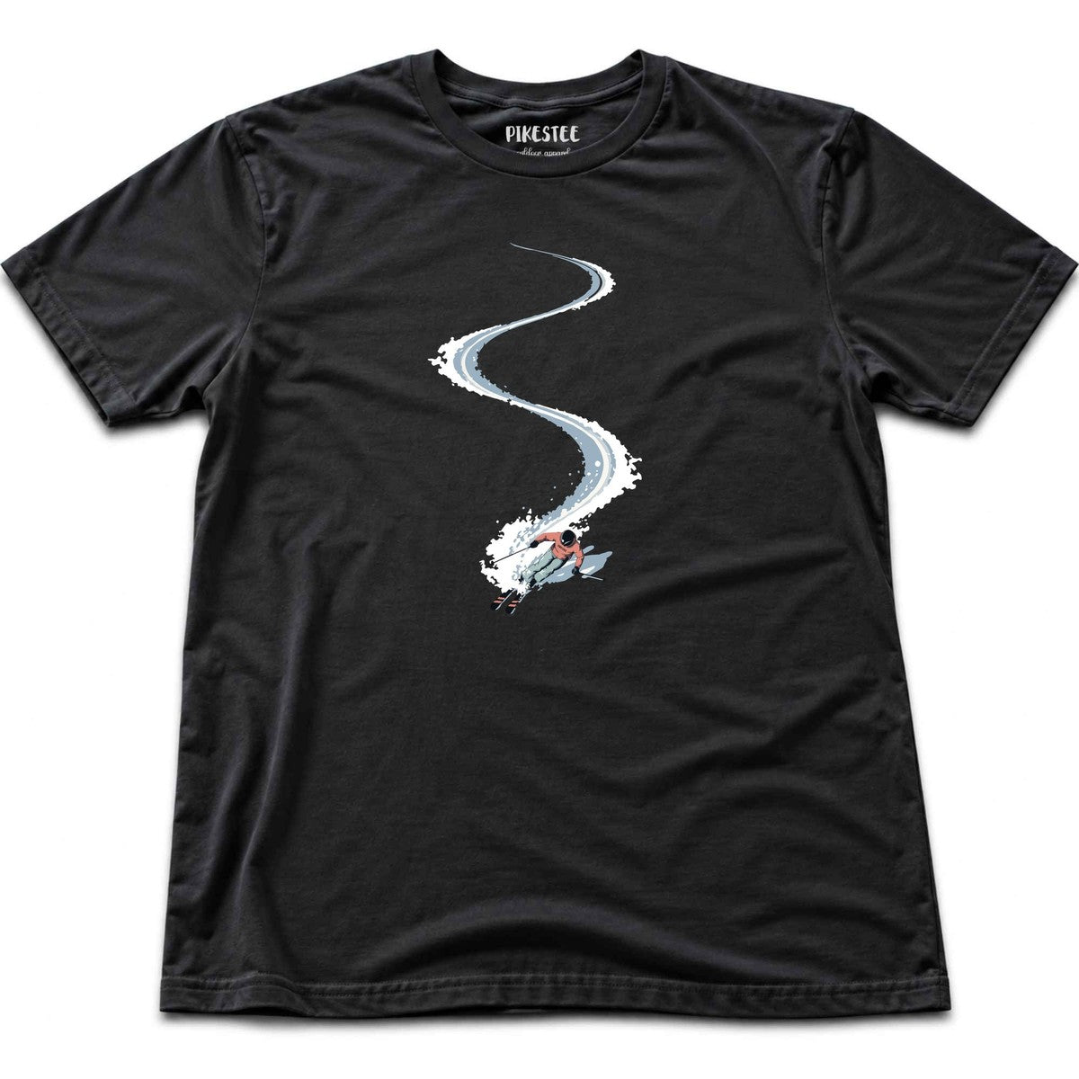 Snow Slalom T-shirt - Black