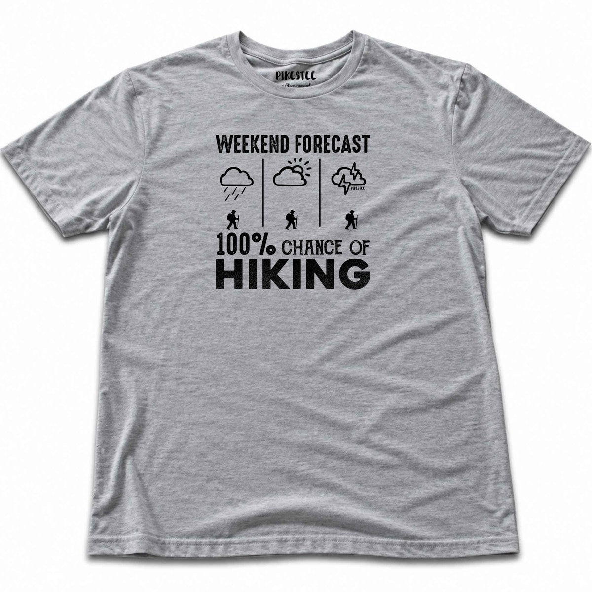 Chance Of Hiking T-shirt - Sport Grey