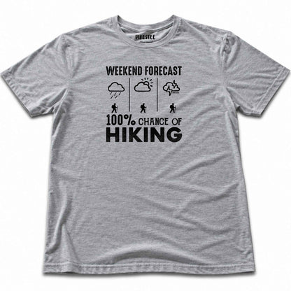 Chance Of Hiking T-shirt - Sport Grey