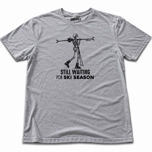 Still Waiting For Ski Season T-shirt - Sport Grey