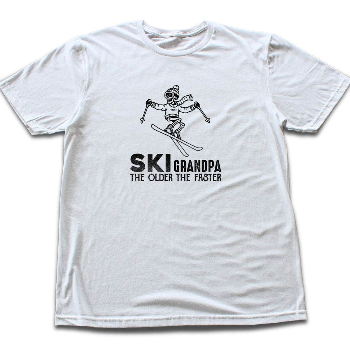 Ski Grandpa T-shirt - White
