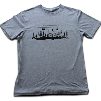 Cabin And Telecabin T-shirt - Sport Grey