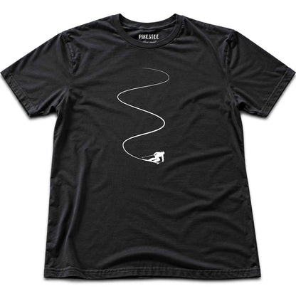Ski Slalom T-shirt - Black